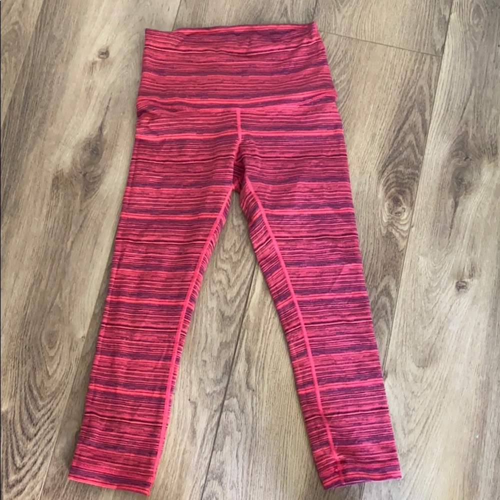 Pink high waisted lulu leggings